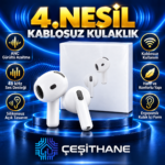 Çeşithane 4. Nesil ANC Gürültü Azaltmalı Bluetooth Kablosuz Kulaklık – Açık Tasarım