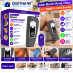 Çeşithane Isıtmalı Bacak Masaj Cihazı – Hava Basınçlı, LCD Ekranlı, 2000 mAh Şarjlı
