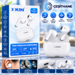 XKIN TWS81 Bluetooth Kulaklık – AAC Ses, 30 Saat Kullanım, Güçlü Bass ve Type-C Şarj