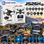 Çeşithane JS26H GPS HD Kameralı Drone – Ekranlı Kumanda, Fırçasız Motor, Engel Algılama ve İrtifa Sabitleme