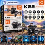 Çeşithane K22 Shoot Fırçasız Motorlu HD Kameralı Drone – GPS, Frizbi Fırlatma ve İrtifa Sabitleme