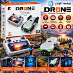 Çeşithane R08 HD Kameralı Drone – Ekranlı Kumanda, 4 Yönlü Engel Algılama ve Katlanabilir Tasarım