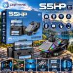 Çeşithane S5HP GPS HD Kameralı Drone – Ekranlı Kumanda, İrtifa Sabitleme ve Katlanabilir Tasarım