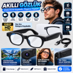Çeşithane 1080P HD Kameralı Akıllı Gözlük – Fotoğraf Video Çekimi ve Sesli Kontrol
