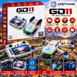 Çeşithane GD11 HD Kameralı Drone – Ekranlı Kumanda, Akıllı Engel Algılama ve Fırçasız Motor