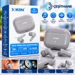XKIN TWS80 Bluetooth Kulaklık – SBC Ses, 40 Saat Kullanım, Güçlü Bass ve Type-C Şarj