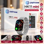 Çeşithane HK11 Mini AMOLED Akıllı Saat – 3 Kordonlu Set, Bluetooth Görüşme ve 100+ Spor