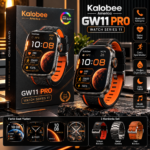 Kalobee America GW11 Pro Akıllı Saat – Bluetooth Görüşme, 3 Kordonlu Set ve Spor Modları