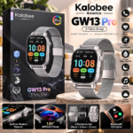 Kalobee America GW13 Pro 1.85" AMOLED Akıllı Saat – 3 Kordonlu Set ve Bluetooth Görüşme