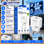 Çeşithane L4 25W PD USB-C Hızlı Şarj Adaptörü – 3.4A Ultra Fast Tekli Şarj Başlığı, Seyahat Tipi