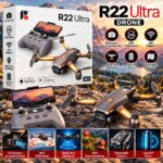 Çeşithane R22 Ultra GPS HD Kameralı Drone – Optik Akış Sabitleme, 360° Takla ve WiFi Canlı Görüntü