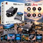 Çeşithane R25 Ultra GPS HD Kameralı Drone – Optik Akış Sabitleme, 360° Takla ve WiFi Canlı Görüntü