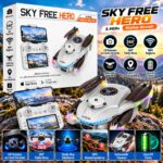 Çeşithane Sky Free Hero GPS HD Kameralı Drone – Ekranlı Kumanda, Fırçasız Motor ve Optik Akış Sabitleme