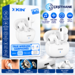XKIN61 TWS Bluetooth Kulaklık – ANC/ENC, 10 mm Hoparlör ve Type-C Şarj