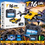 Çeşithane T16 UAV GPS HD Kameralı Drone – Ekranlı Kumanda, Optik Akış Sabitleme ve 360° Takla