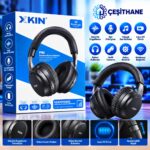 XKIN XK-HP5 Kablosuz Kulak Üstü Bluetooth Kulaklık – PNI Gürültü İzolasyonu, Güçlü Bas ve Uzun Pil