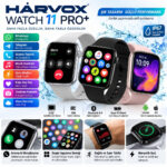 Çeşithane Harvox Watch 11 Pro+ 2.02 İnç AMOLED Akıllı Saat – Bluetooth Görüşme, IP67, Manyetik Şarj