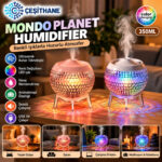 Çeşithane Mondo Planet 350 ML Ultrasonik Hava Nemlendirici – Renk Değiştiren LED ve Aromaterapi